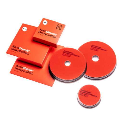 Koch Chemie Heavy Cut Foam Pad (Red Pad) Available in 3