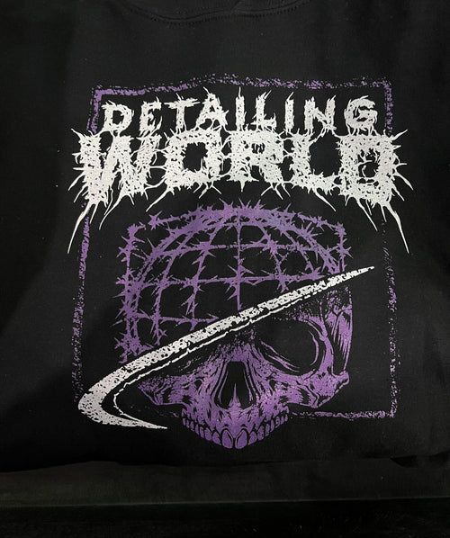 Detailing World Skull Hoodie Action
