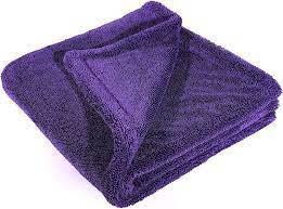 Maxshine Purple Duo Twisted Drying Towel 24X36 Action