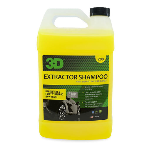 3D Extractor Shampoo Action