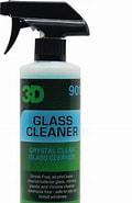 3D Glass Cleaner Action